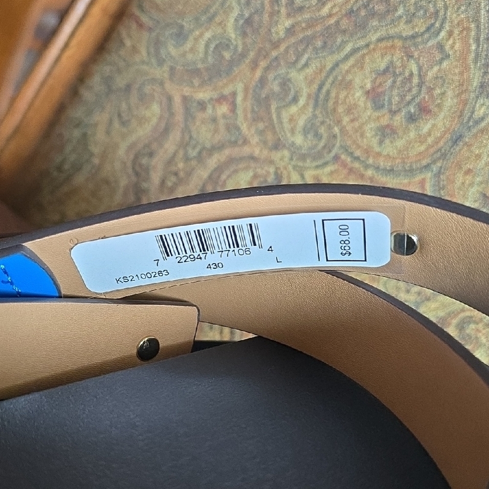 Kate Spade Blue Studded Belt - Picture 2 of 4